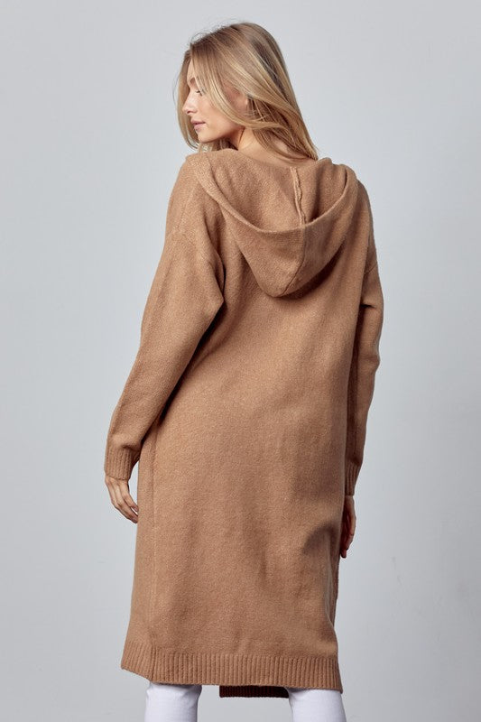 Chontell Hooded Oversized Cardigan