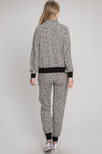 Camil Leopard Joggers