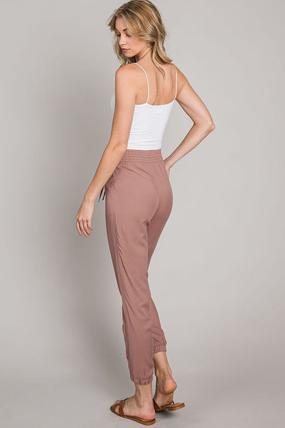 Nessa Elastic Waist Joggers