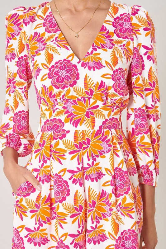 Tamera Floral Romper