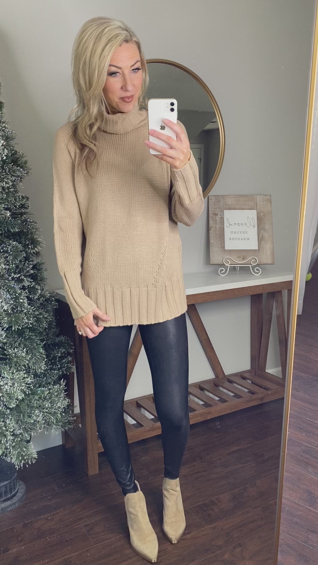 Danica Funnel Neck Tunic Sweater – Nova Lee Boutique