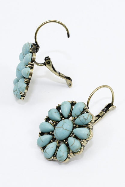 Turquoise Necklace and Earring Set