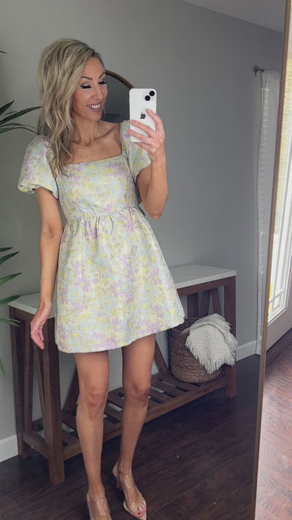 Jacquelyn Floral Babydoll Dress