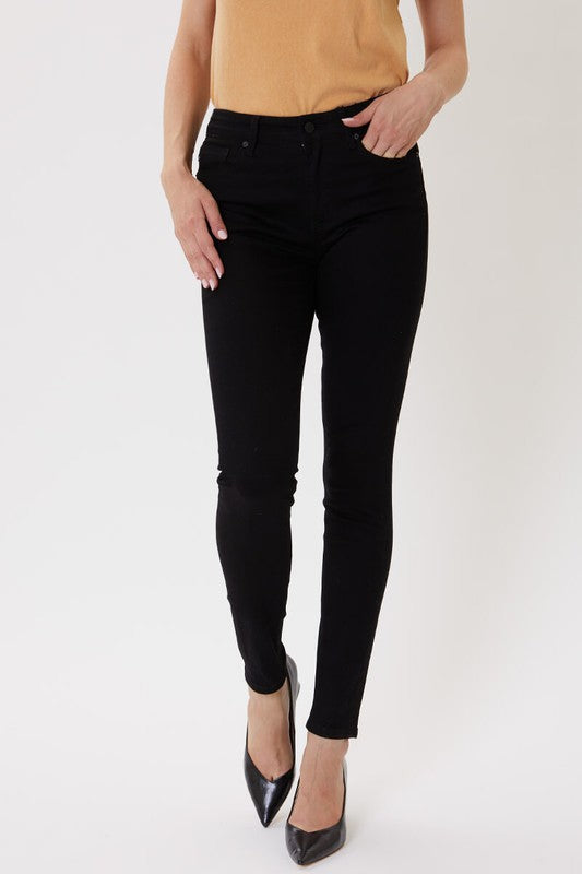 KanCan Hunter High Rise Skinny Jeans - Black