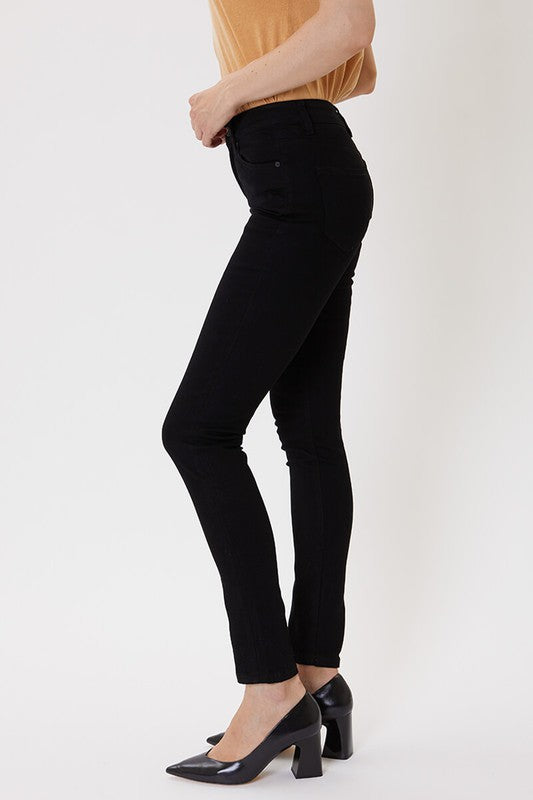 KanCan Hunter High Rise Skinny Jeans - Black