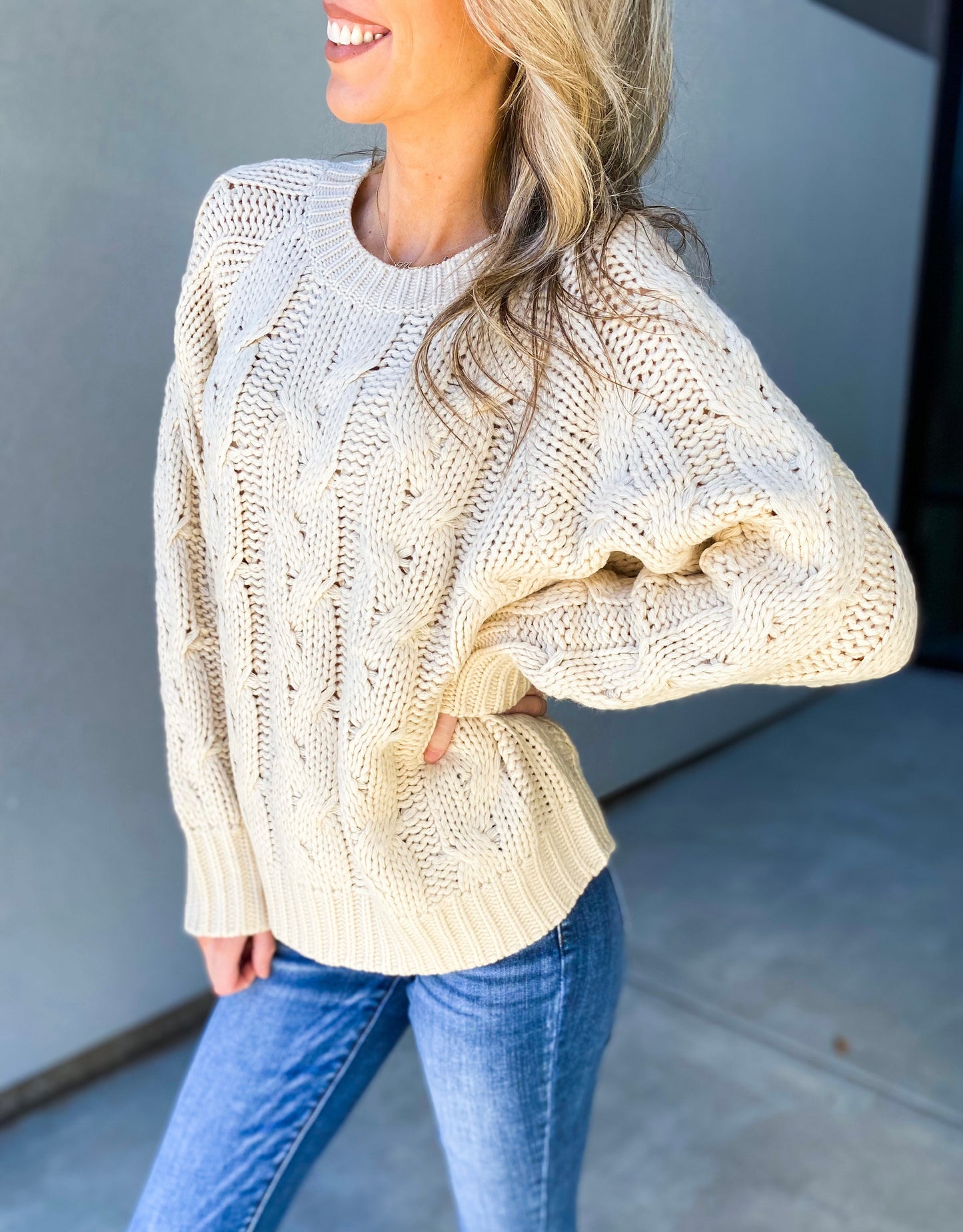 Miranda Chunky Knit Sweater