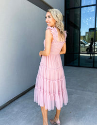 Heart Throb Tulle Midi Dress