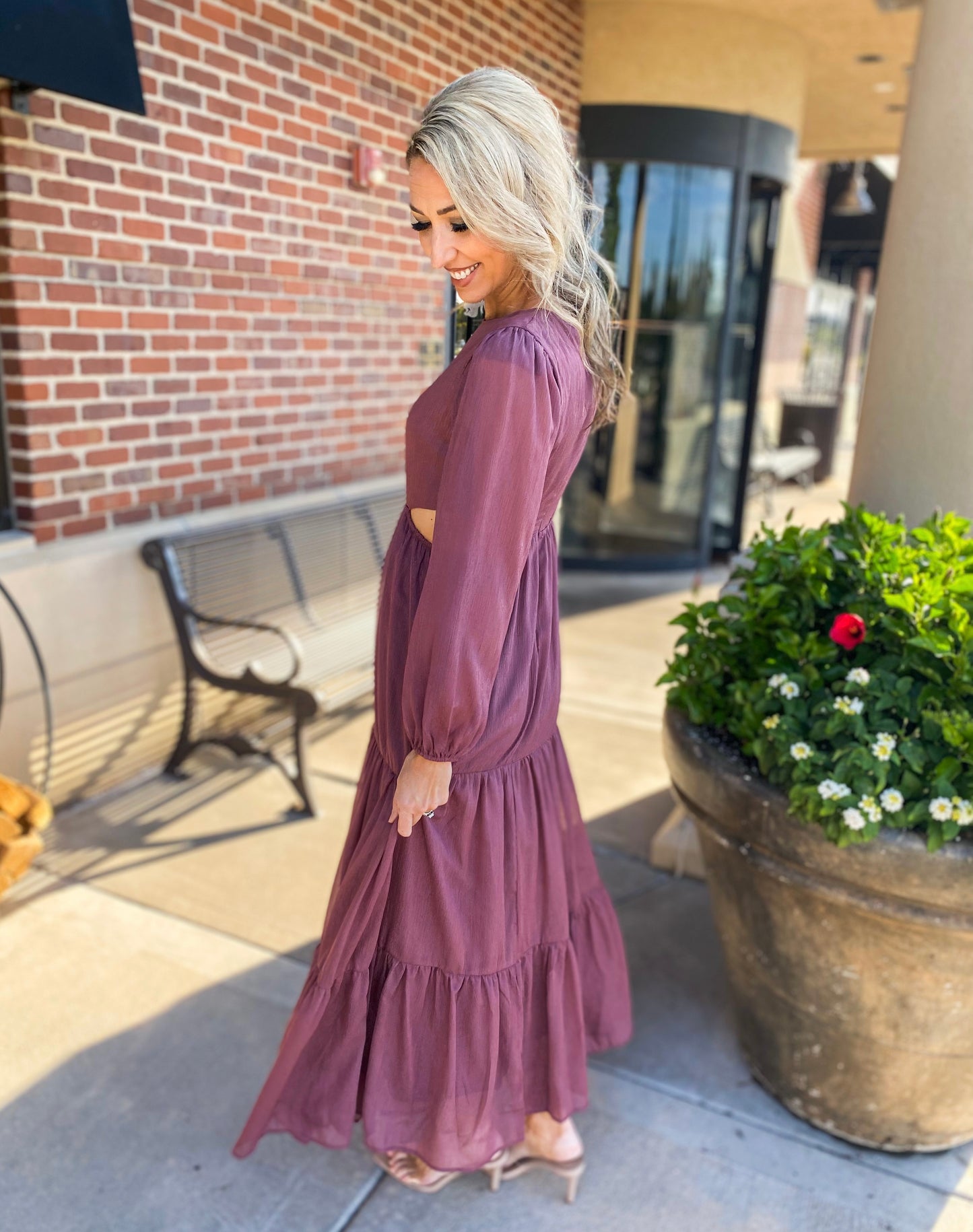 Tina Cut Out Maxi Dress