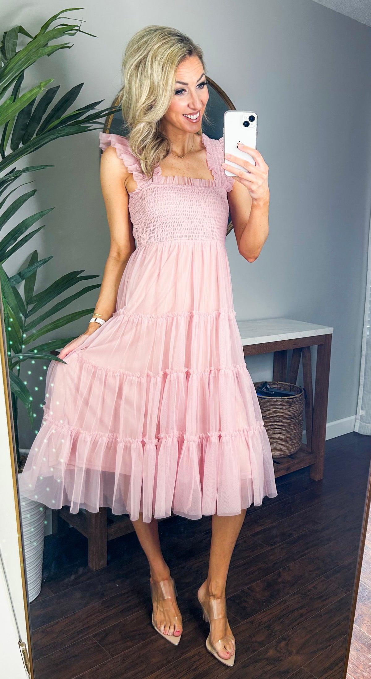 Heart Throb Tulle Midi Dress