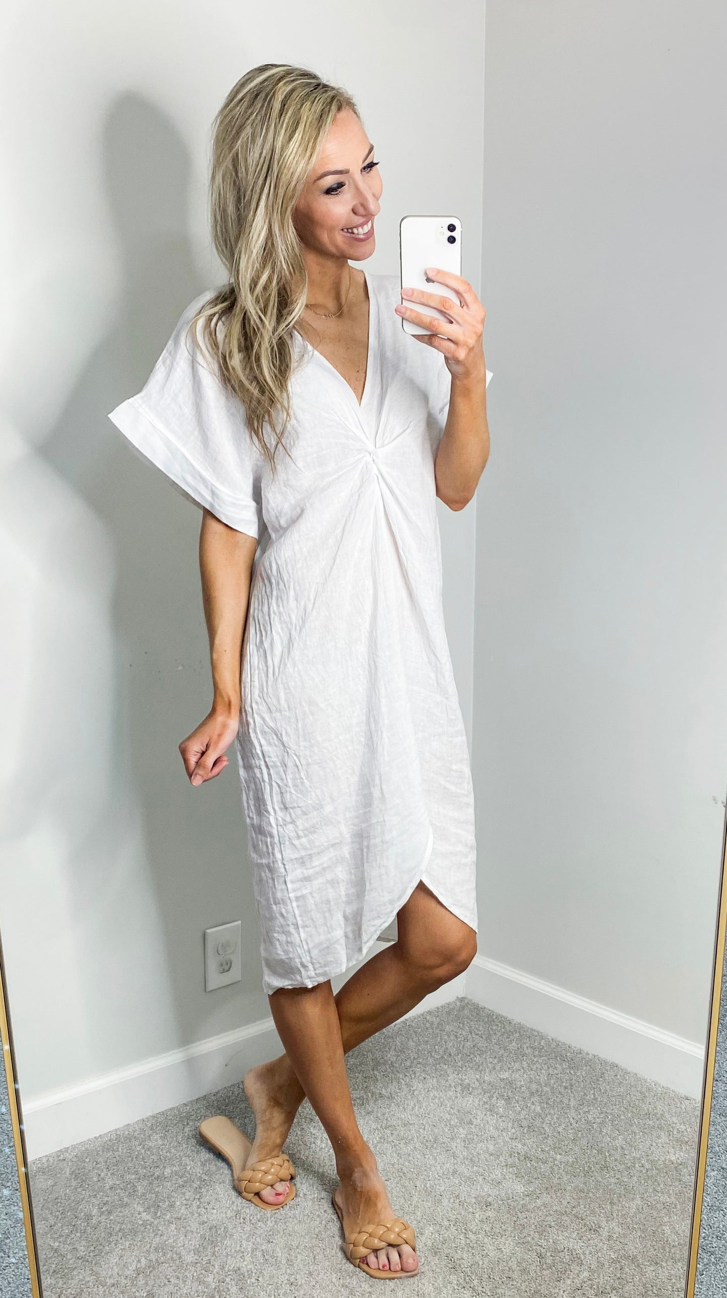 Front Twist Cover Up Dress