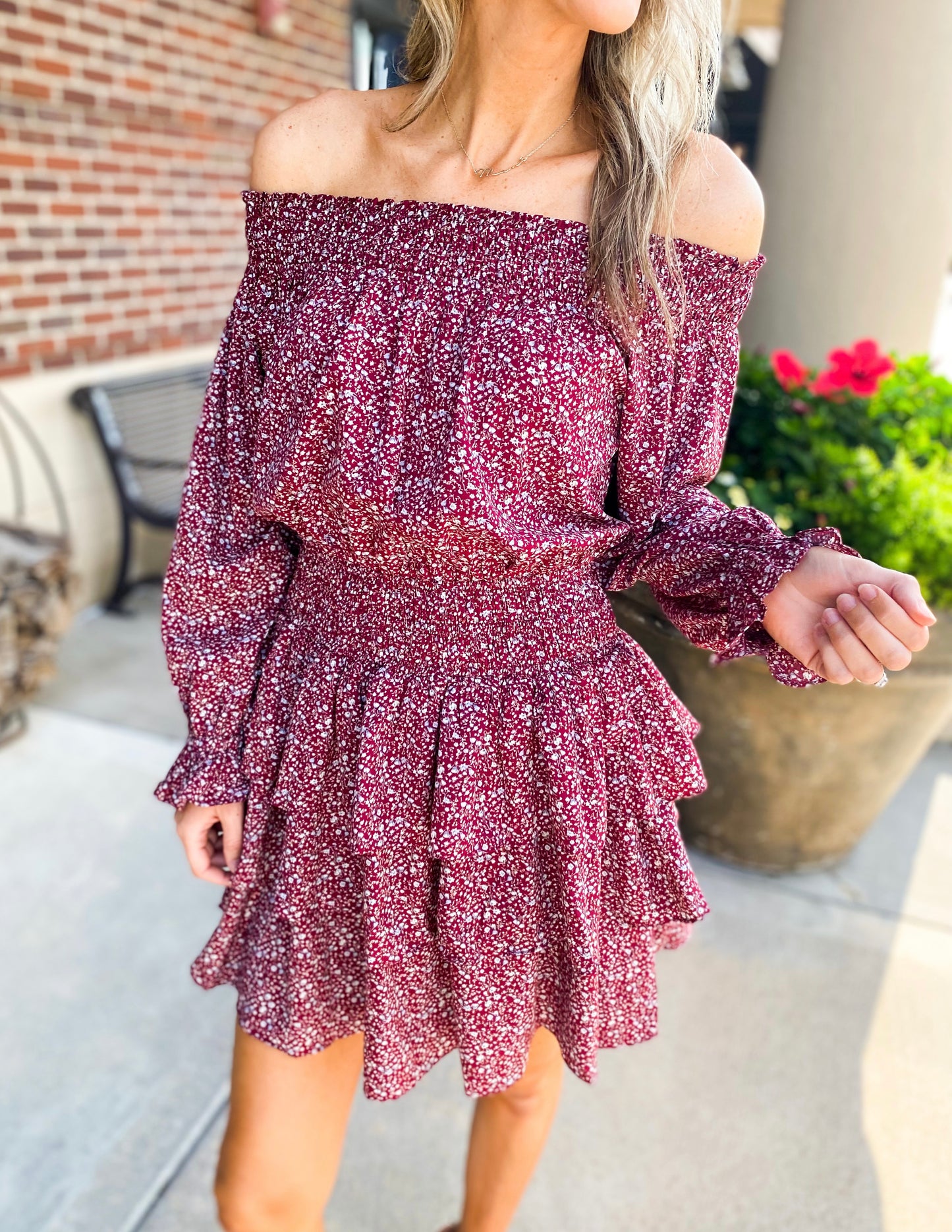 Rowan Off the shoulder Dress