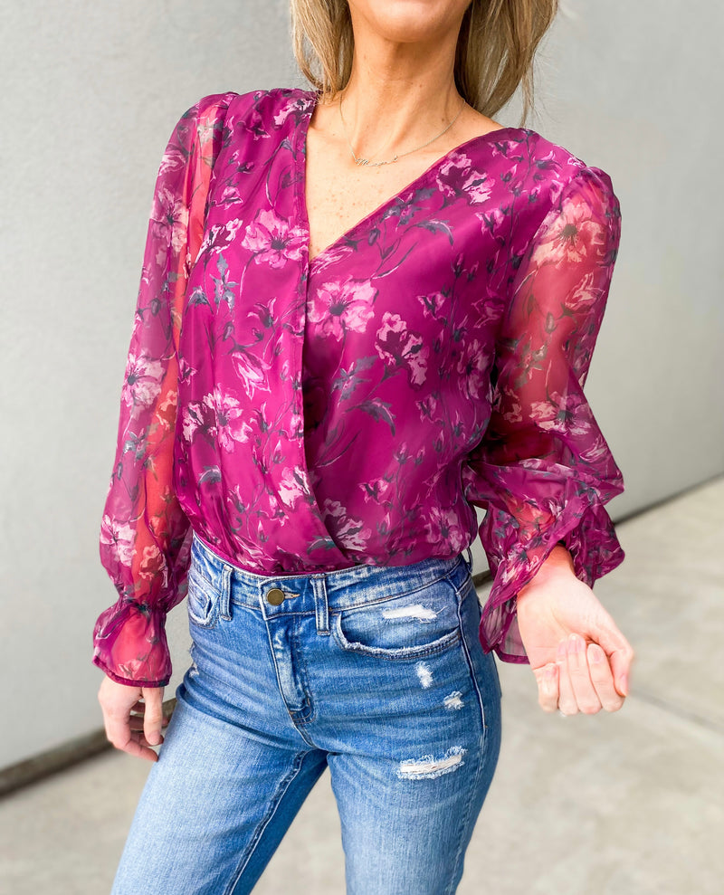 Sofie Floral Bodysuit