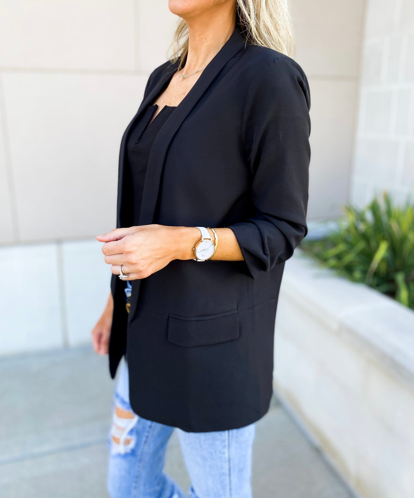 Bonny Boyfriend Blazer (Black)