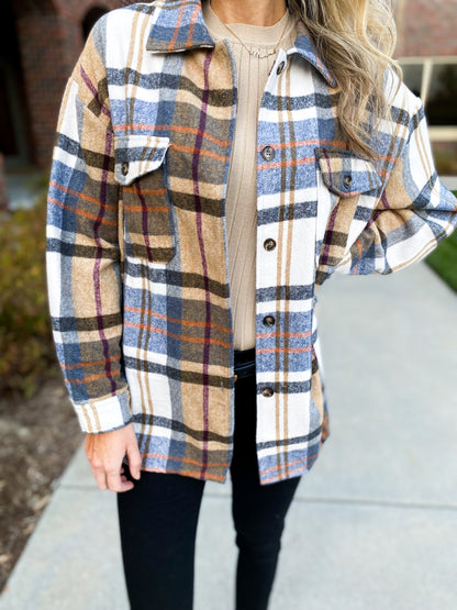 Janie Plaid Shacket