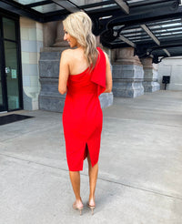 Put A Bow On It Midi Dress