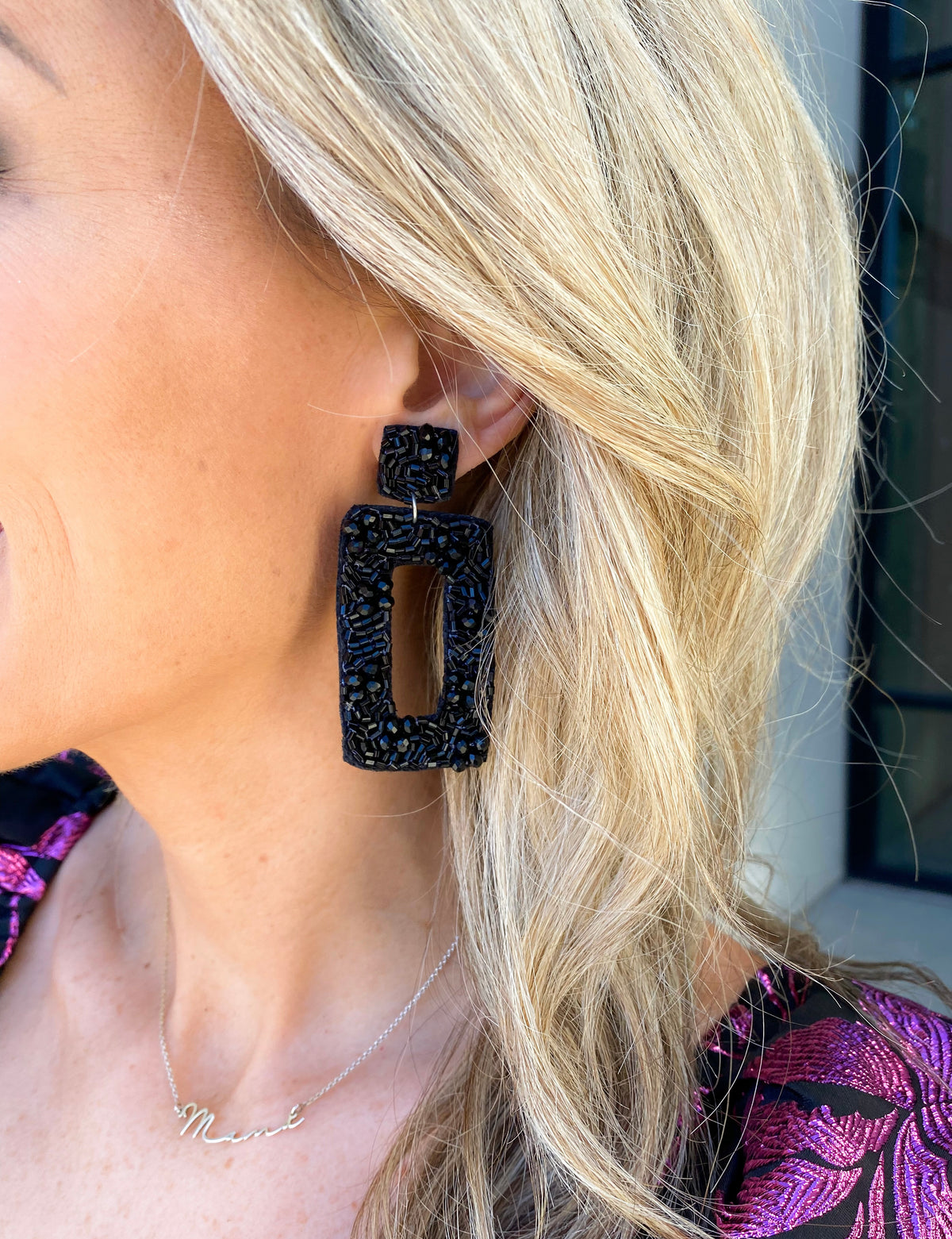 Penelope Square Earrings