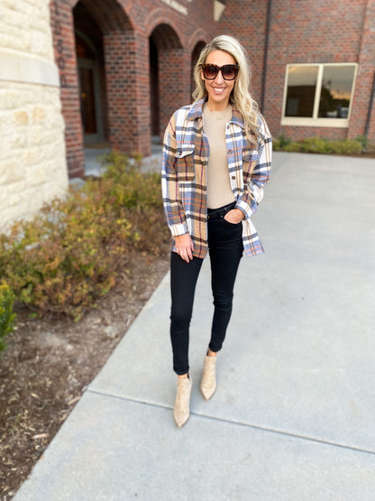 Janie Plaid Shacket
