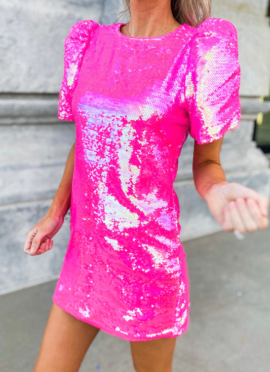 Always A Party Sequin Dress