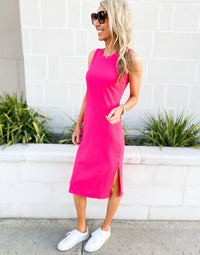 Rae Ribbed Midi Dress