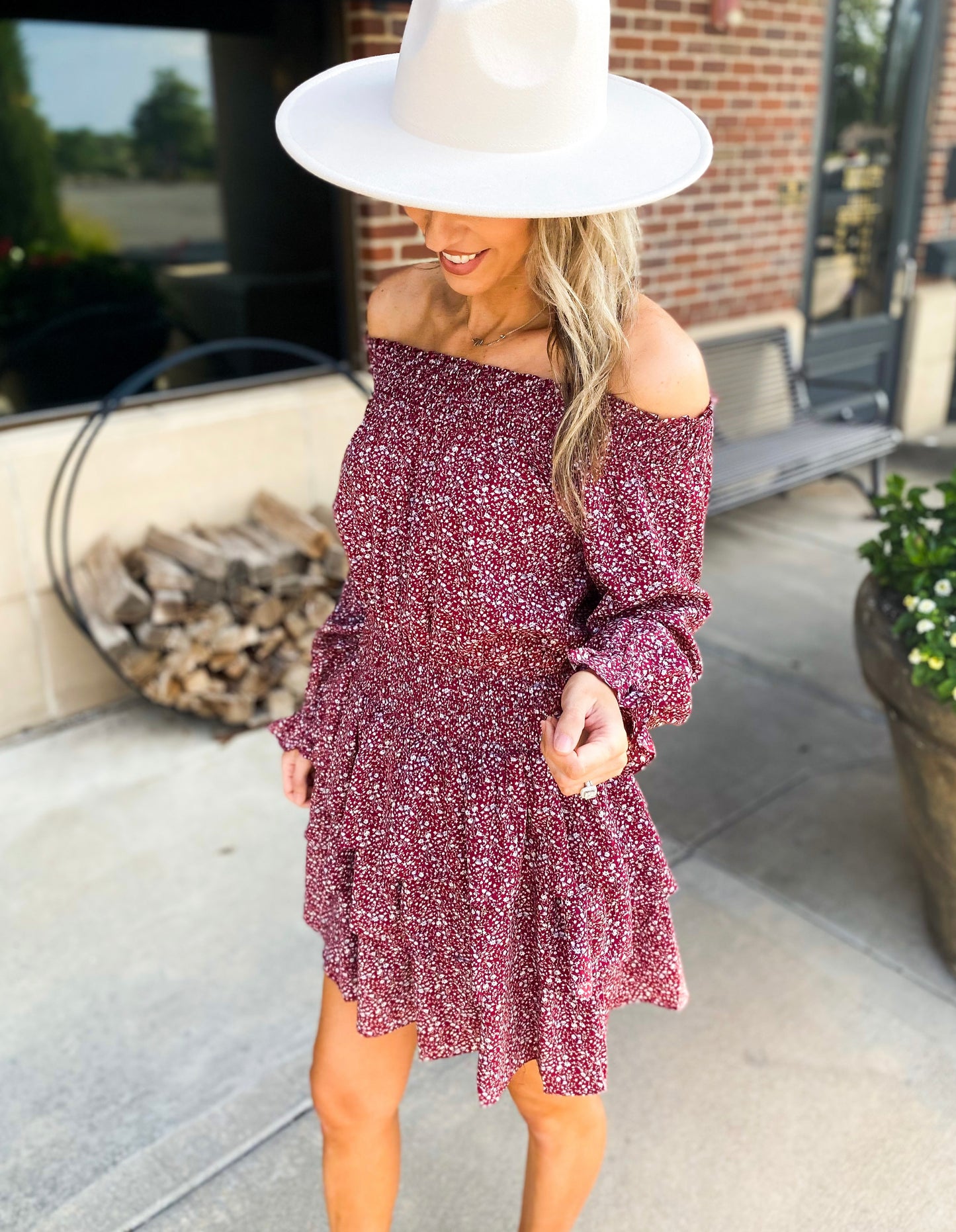 Rowan Off the shoulder Dress